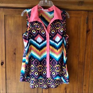 Colorful Patterned Top